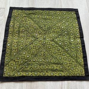 Tauchman cushion cover in green